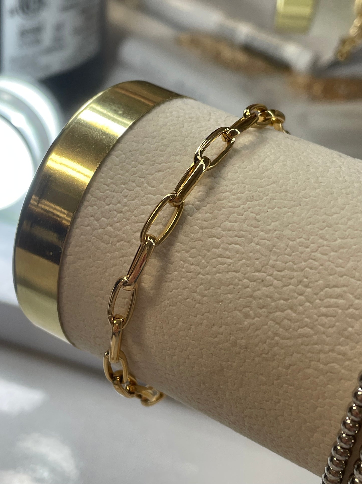 Paperclip Link Bracelet