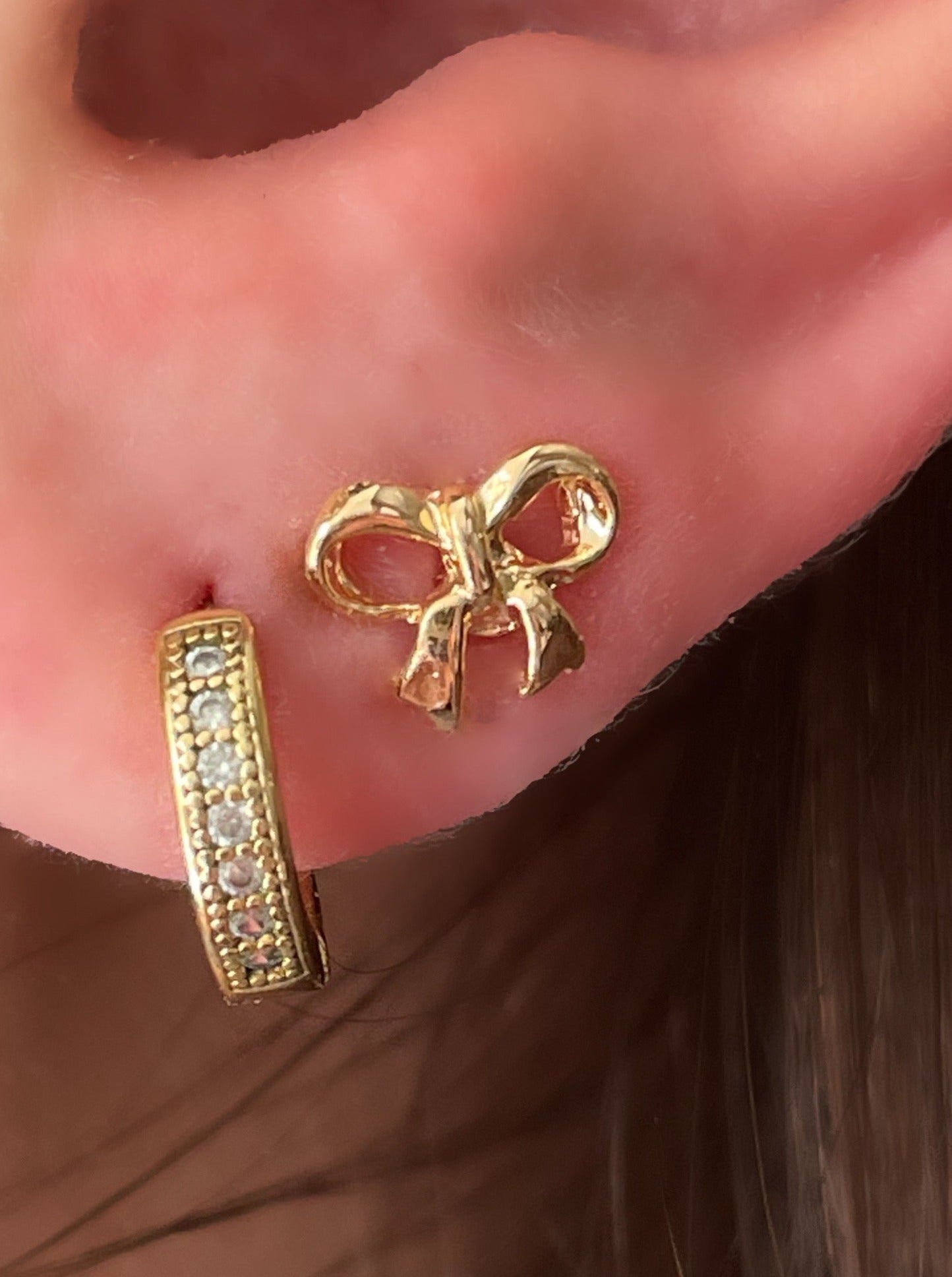 Bow Stud Earrings